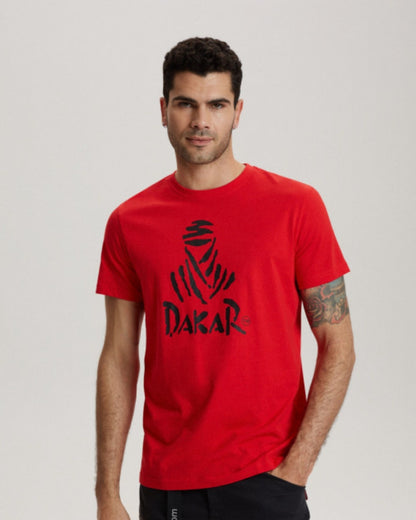 T-shirt Dakar Logo 1 - Rouge