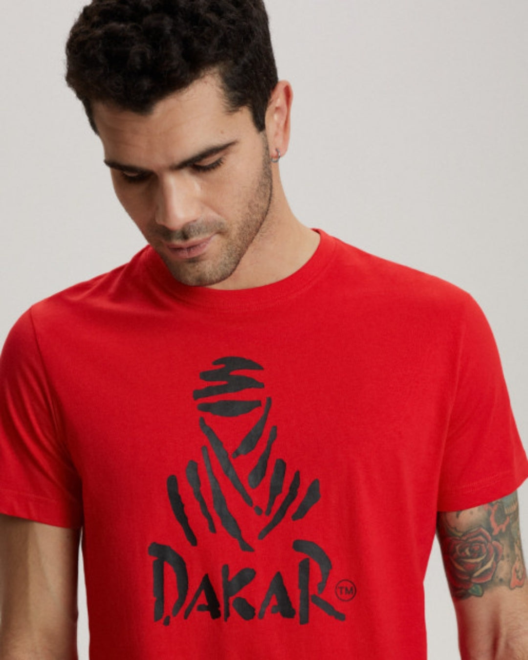 T-shirt Dakar Logo 1 - Rouge