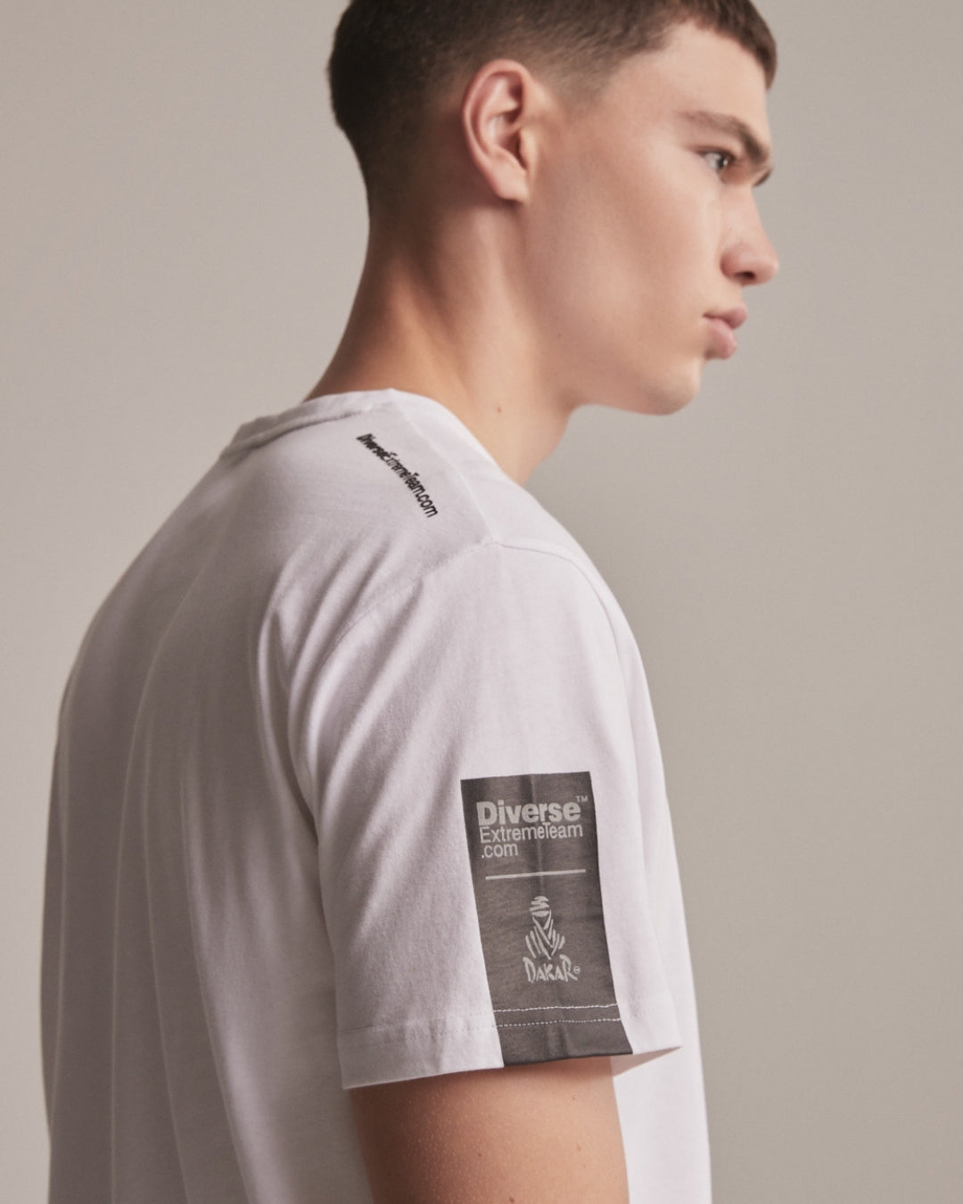 T-shirt Dakar Logo 123 - Blanc