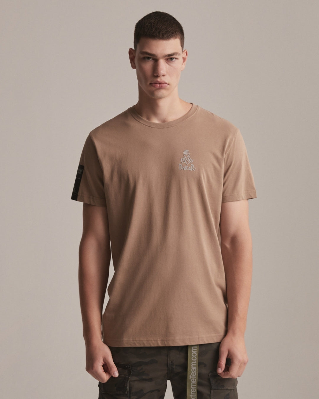 T-shirt Dakar Logo 423 - Sable