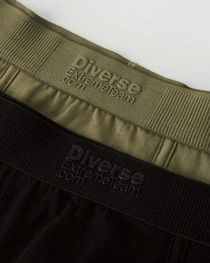 Boxer Dakar Longy III - Noir/Kaki