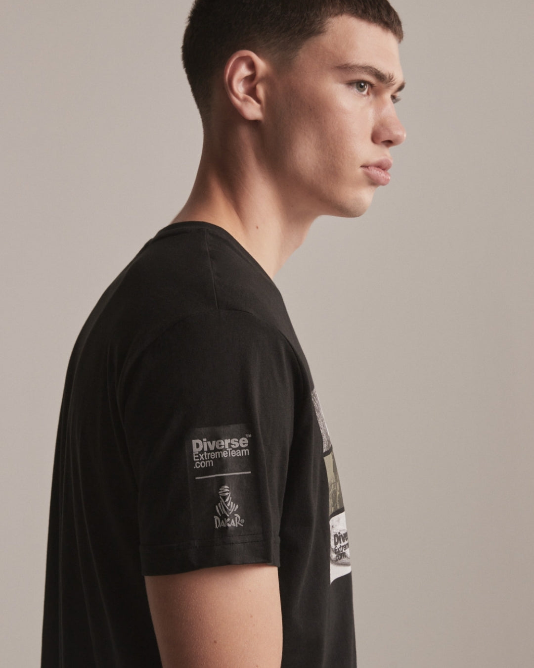 T-shirt photo Dakar - Noir