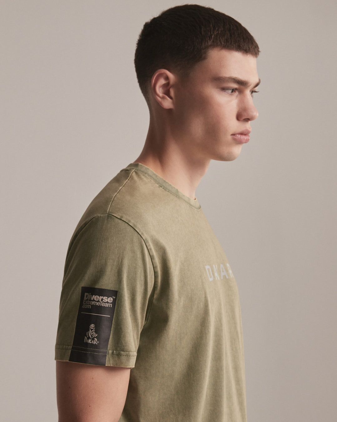 T-shirt Dakar Wash 01 - Kaki