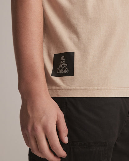 T-shirt Dakar Wash 02 - Beige