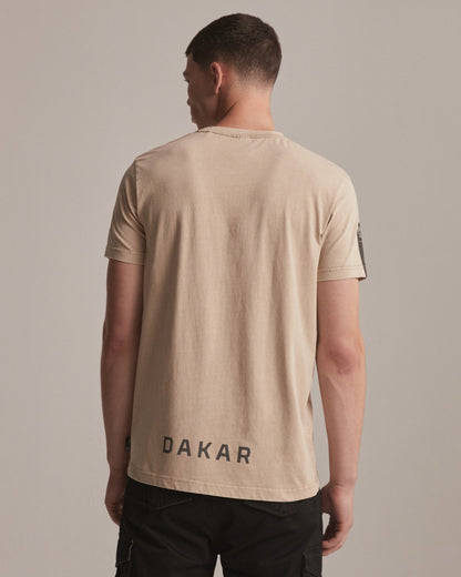 T-shirt Dakar Wash 02 - Beige