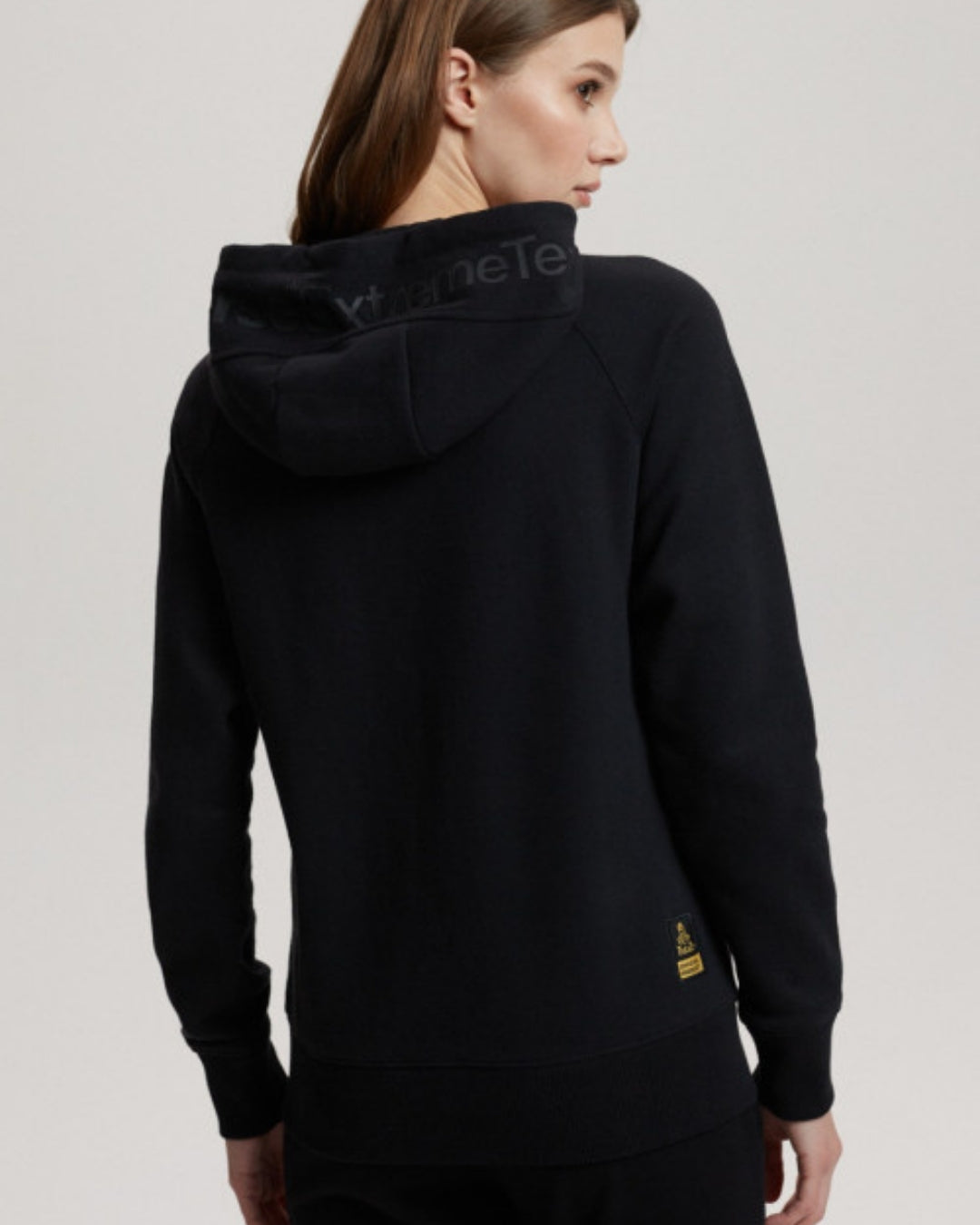 Sweat à capuche zippé Femme Dakar VIP 29 - Noir