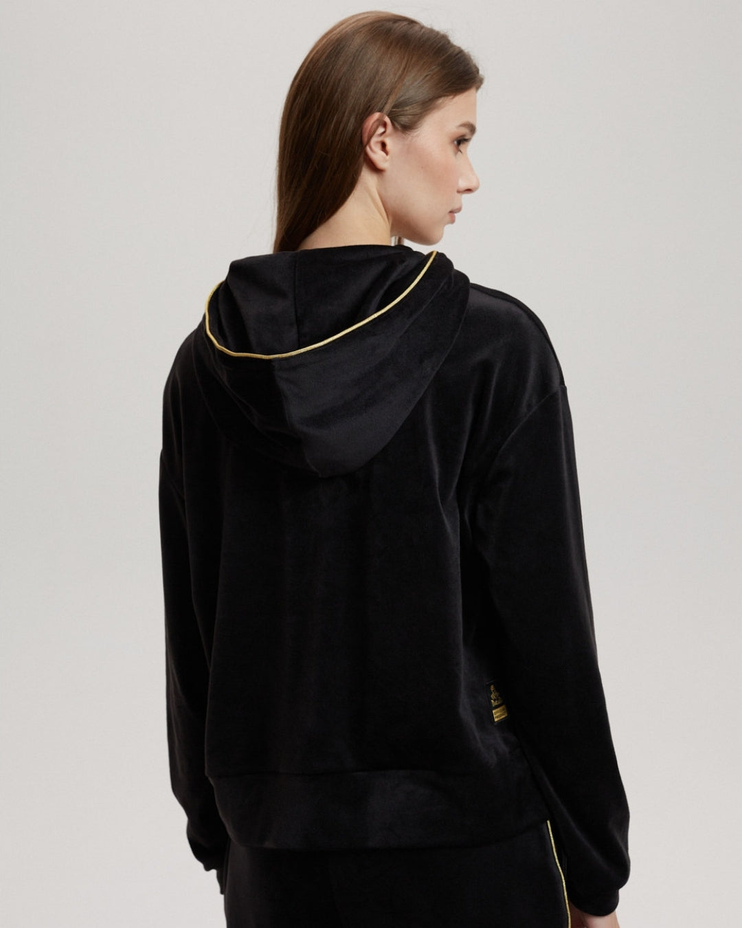 Sweat à capuche Femme Dakar VIP 30 - Noir