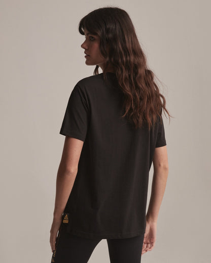 Dakar VIP Damen-T-Shirt, Größe 38 – Schwarz