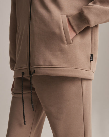 Sweat à capuche zippé Femme Dakar - Sable