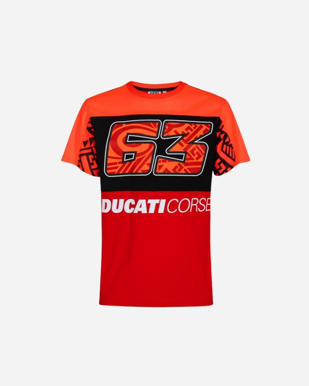 T-shirt VR46 Dual Ducati Bagnaia - Rouge