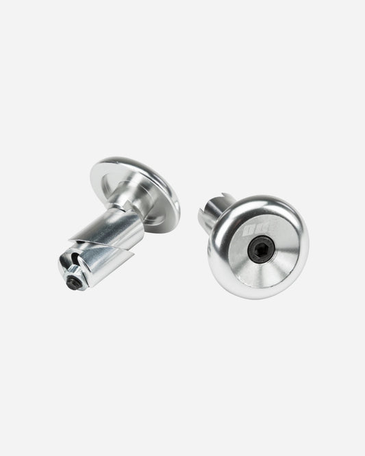 Terminali manubrio in alluminio ODI - Argento