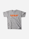 T-shirt Fly Racing Corporate - Gris