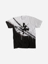 T-shirt Fly Racing Dogfight - Noir/Blanc