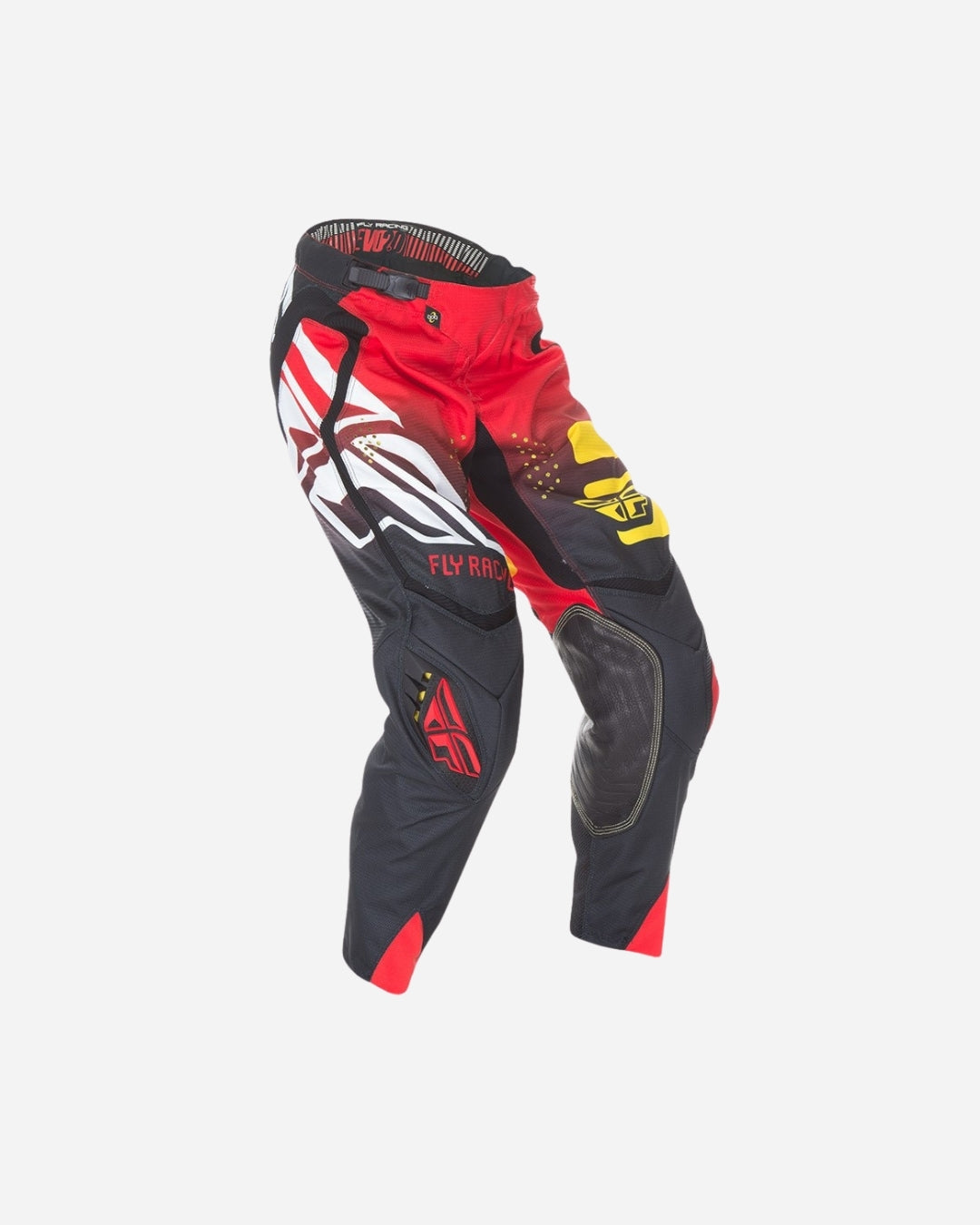 Pantalon Fly Racing EVO 2.1 - Noir/Rouge/Jaune