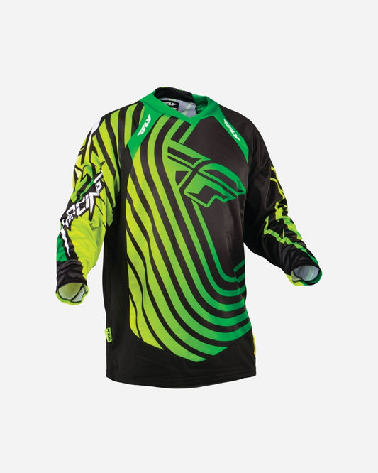Maillot Fly Racing EVO Sonar - Vert/Noir