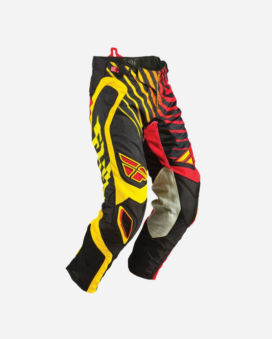 Pantalon Fly Racing EVO Sonar - Rouge/Noir/Jaune