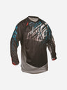 Fly Racing EVO Spike Jersey - Schwarz/Blau