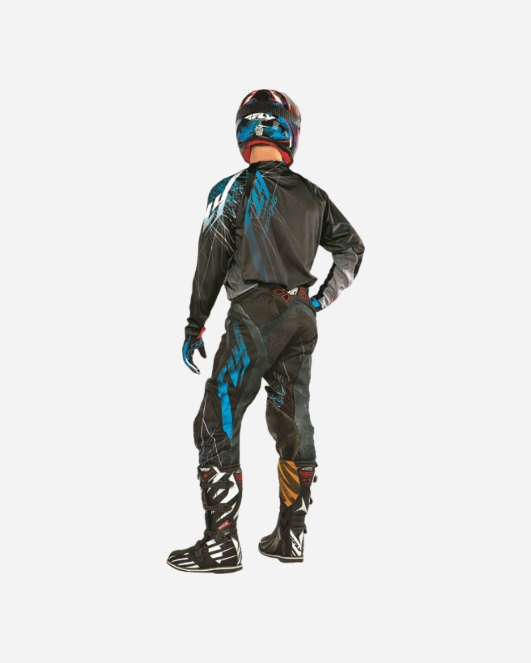 Pantalon Fly Racing EVO Spike - Noir/Bleu
