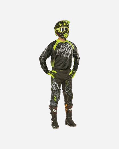 Pantalon Fly Racing EVO Spike - Noir/Hi-Vis