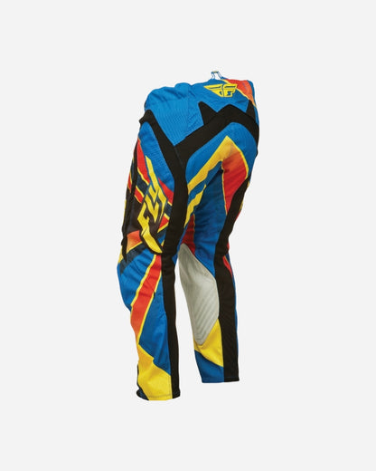 Fly Racing EVO Vertigo Hose – Blau/Gelb/Schwarz