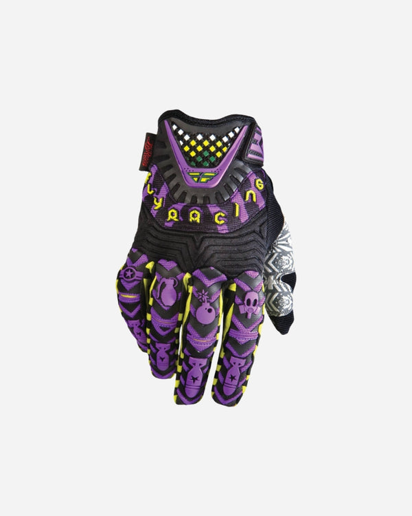 Fly Racing Evolution Handschuhe – Lila/Schwarz