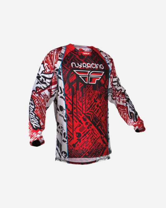Maillot Fly Racing Evolution - Rouge/Noir