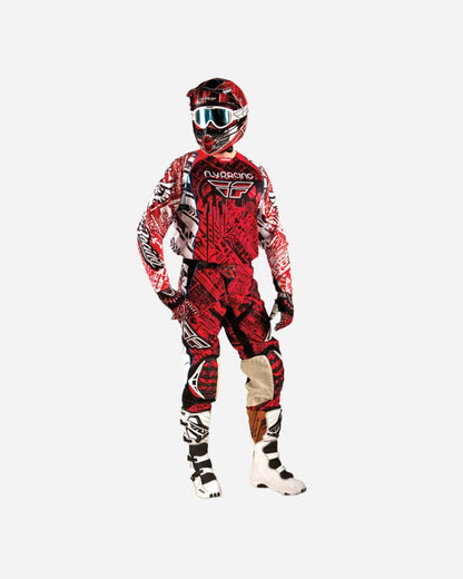 Maglia Fly Racing Evolution - Rosso/Nero