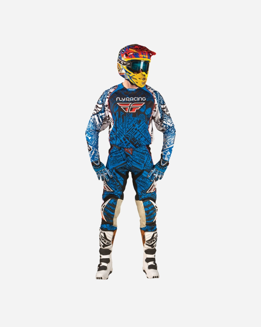 Pantalon Fly Racing Evolution - Bleu/Noir