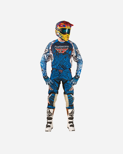 Pantalon Fly Racing Evolution - Bleu/Noir