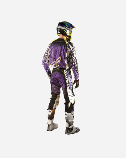 Pantalon Fly Racing Evolution - Violet/Noir