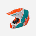 Fly Racing F2 Carbon Helmet - Duck White/Teal/Orange