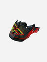 Visière Fly Racing F2 - Shorty Noir/Rouge/Lime