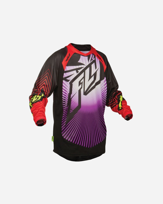 Maillot Fly Racing Hydrogen - Rouge/Violet