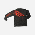 Fly Racing Inversion Long Sleeve T-Shirt - Black/Red
