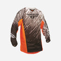 Fly Racing Kinetic Glitch Jersey - Black/White/Orange