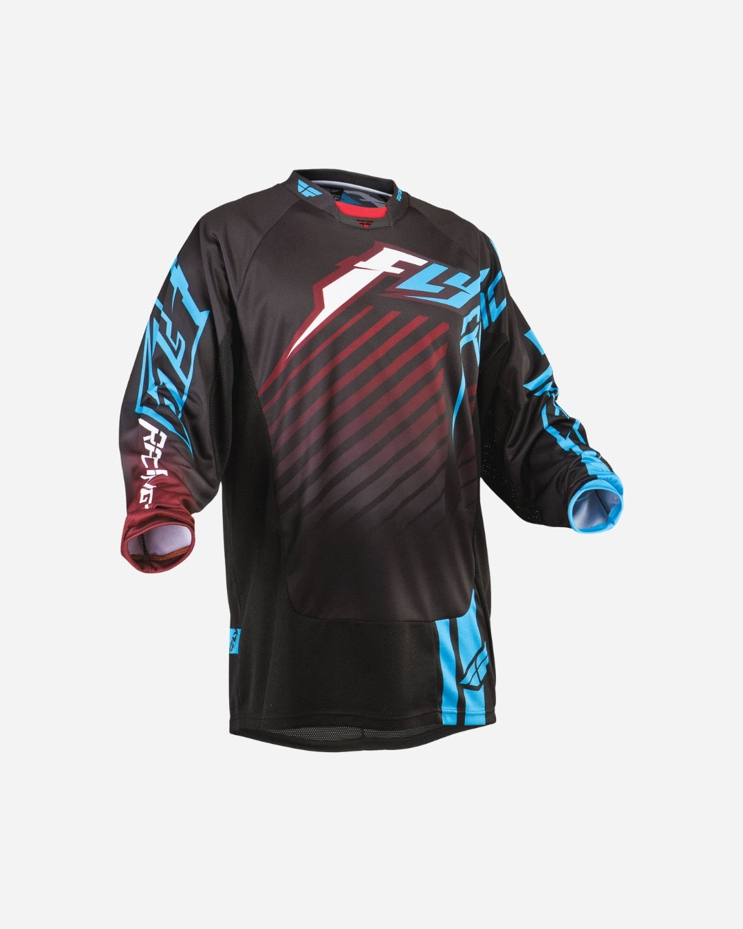 Maillot Fly Racing Kinetic - Noir/Marron