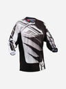 Maillot Fly Racing Kinetic - Noir/Blanc