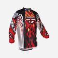 Maglia Fly Racing Kinetic - Rosso/Nero