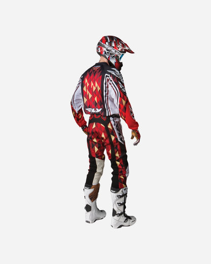 Maillot Fly Racing Kinetic - Rouge/Noir