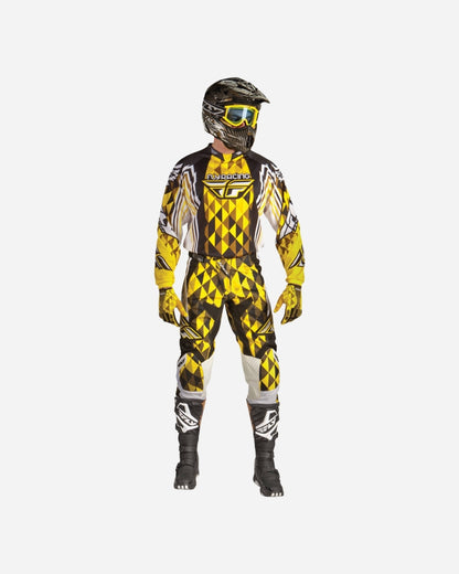 Maillot Fly Racing Kinetic - Jaune/Noir
