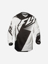 Maillot Fly Racing Kinetic Mesh - Noir/Blanc