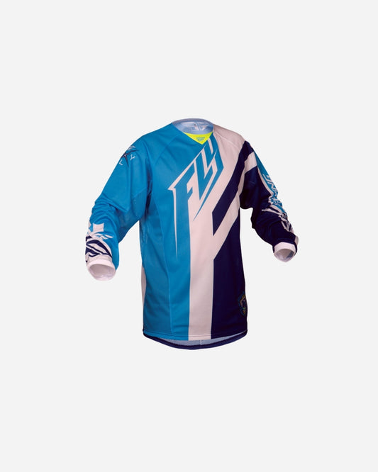 Maillot Fly Racing Kinetic Mesh - Bleu/Marine