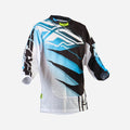 Maillot Fly Racing Kinetic Mesh - Bleu/Blanc