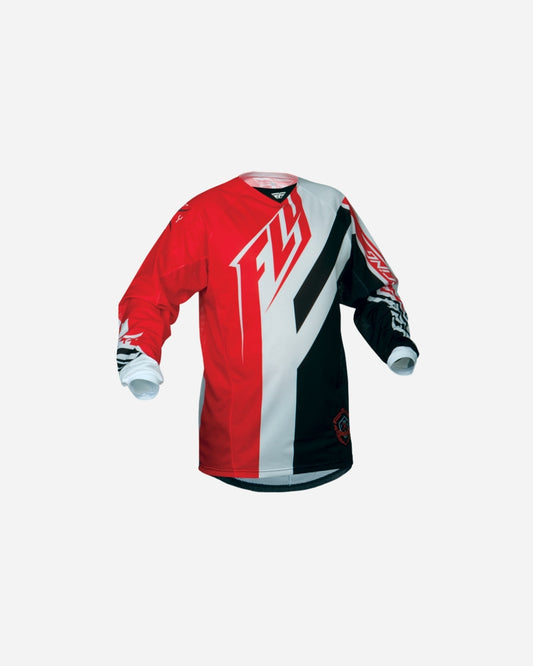 Maillot Fly Racing Kinetic Mesh - Rouge/Noir