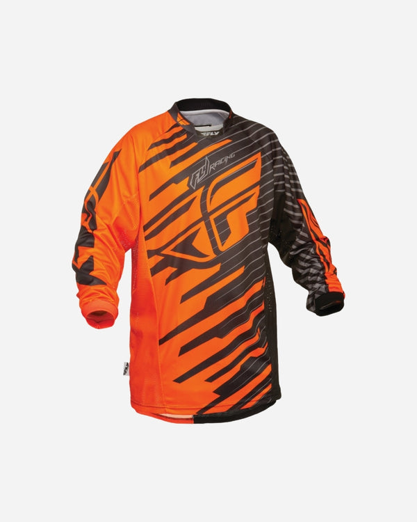 Fly Racing Kinetic Shock Jersey – Orange/Schwarz