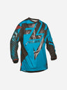 Maillot Fly Racing Lite Hydrogen - Noir/Bleu