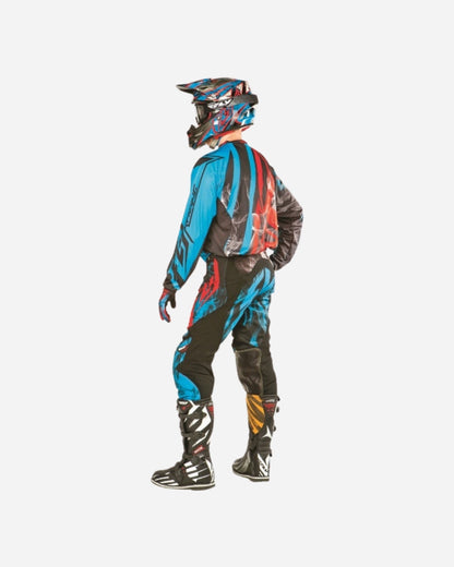 Pantalon Fly Racing Lite Hydrogen - Noir/Bleu