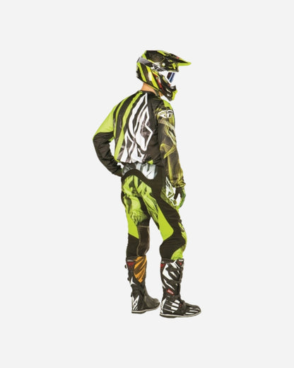 Pantaloni Fly Racing Lite Hydrogen - Nero/Alta visibilità