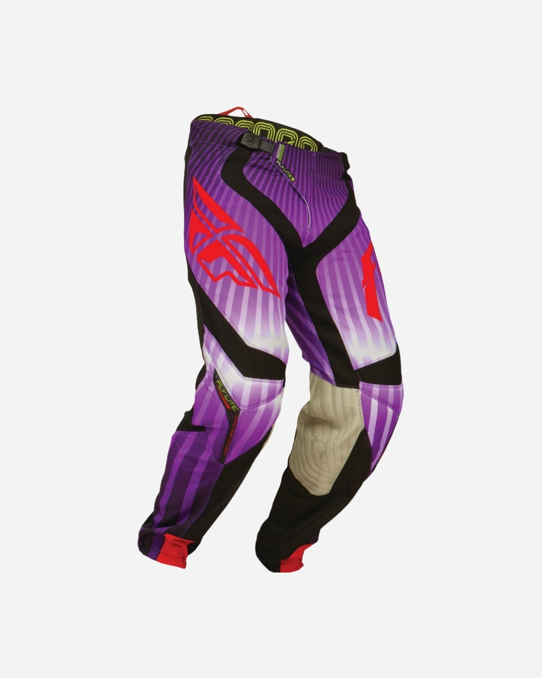 Pantalon Fly Racing Lite Hydrogen - Rouge/Violet