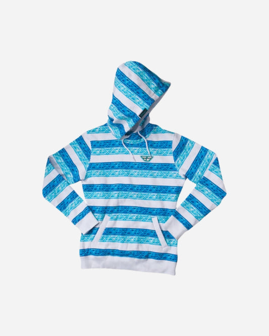 Fly Racing Maven Hoodie - White/Blue